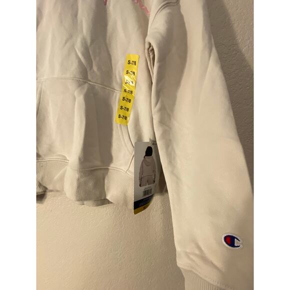 Champion girls cream sweater size 7/8 - Picture 3 of 4